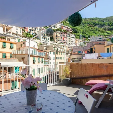 Shanti 1 - Terrace Lägenhet Riomaggiore